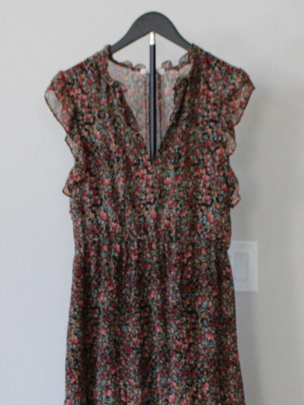 B Dakota by Steve Madden Floral Midi Dress – Size L